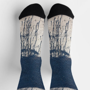 Grunge-Wandstruktur Socken