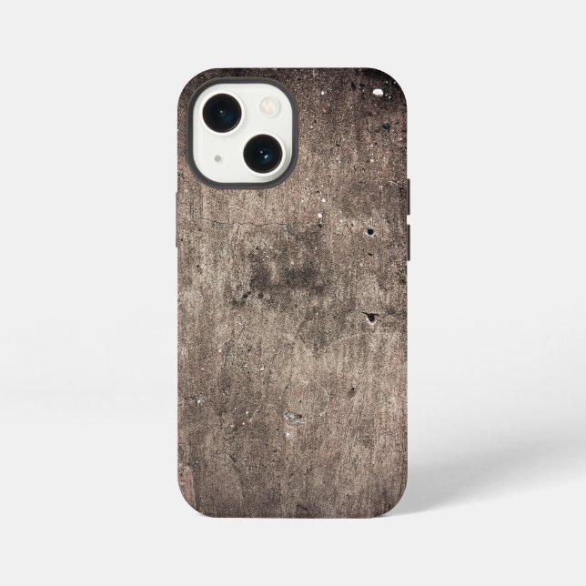 Grunge-Wandtextur iPhone Hülle (Rückseite)