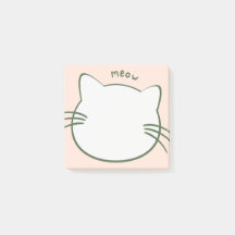 Grüngelbe Niedliche Katzenform