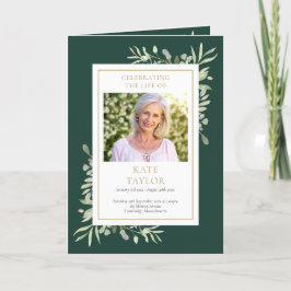 Grüngepflasterter Gedenkorden Programm