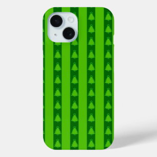 Grüngestricktes Weihnachtsbaummuster Case-Mate iPhone Hülle