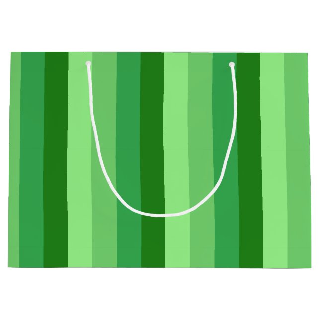 Grüngras Große Geschenktasche Geschenktüte (Vorderseite)