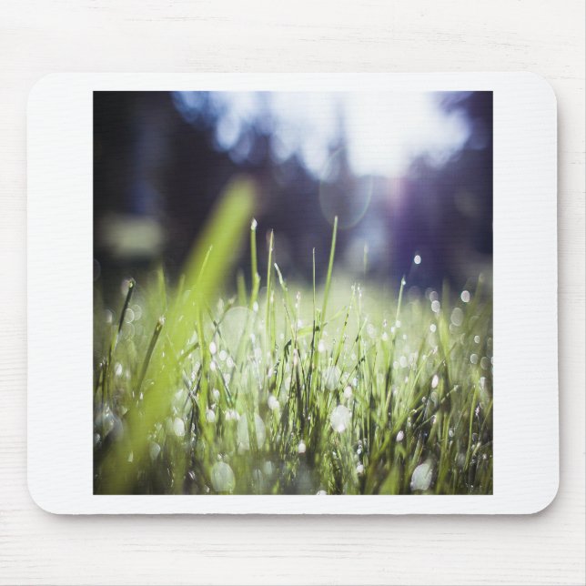 Grüngras Mousepad (Vorne)