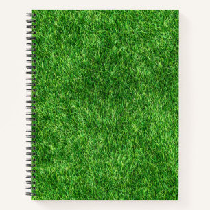 Grüngras Notizbuch