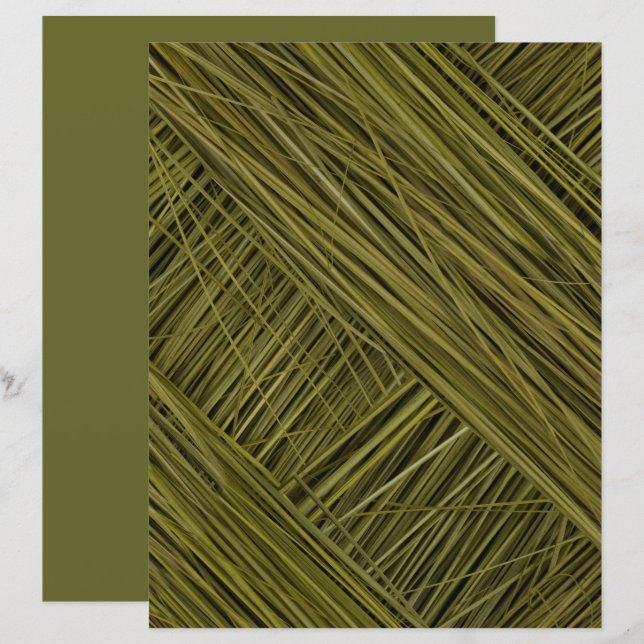 Grüngras-Textur-Papier für moderne Camouflage (Vorne/Hinten)