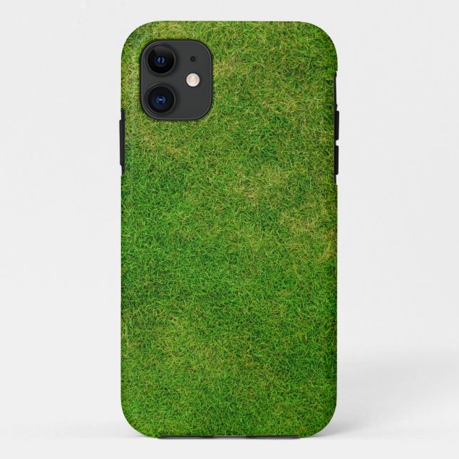 Grüngrasstruktur Case-Mate iPhone Hülle (Rückseite)