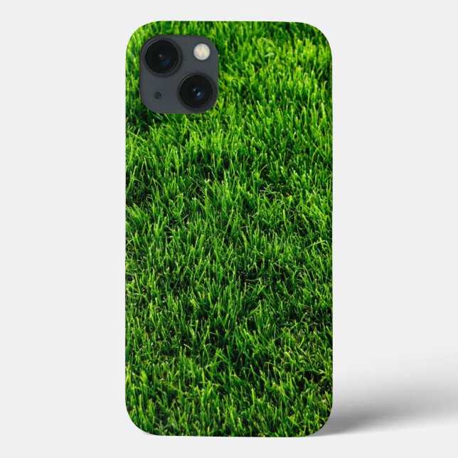 Grüngrastextur aus einem Fußballfeld Case-Mate iPhone Hülle (Rückseite)
