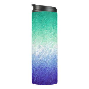 Grungy Abstract MLM Männer die Männer lieben Pride Thermosbecher