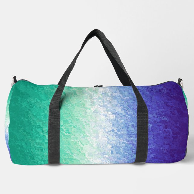 Grungy Abstrakt MLM Men Love Men Pride Flag Duffle Bag (Vorderseite)