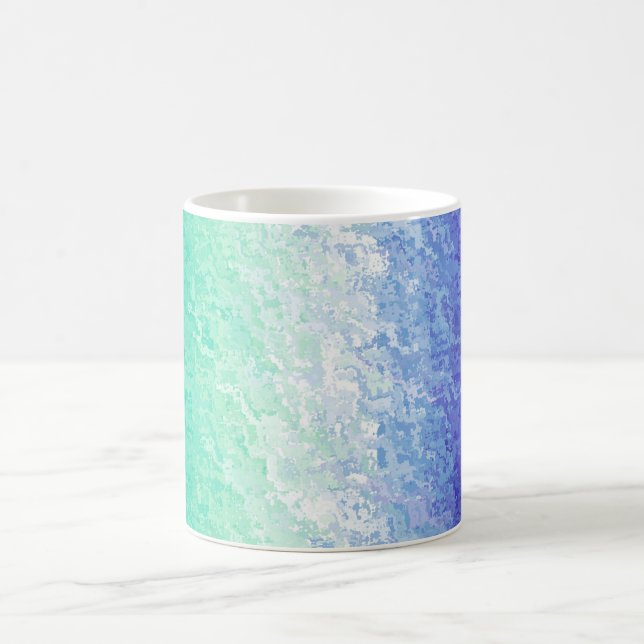 Grungy Abstrakt MLM Men Love Men Pride Flag Kaffeetasse (Mittel)