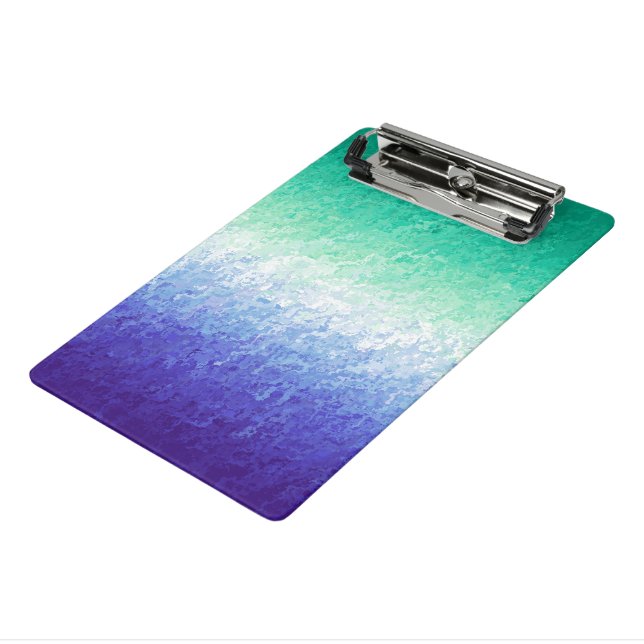Grungy Abstrakt MLM Men Love Men Pride Flag Mini Klemmbrett (Gewinkelt3)