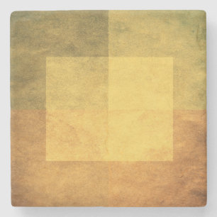 grungy Aquarell ähnliche grafische abstrakte 2 Steinuntersetzer
