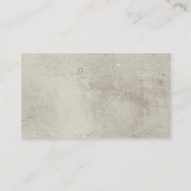 Grungy Blank Textured Paper Business Card Visitenkarte (Vorderseite)