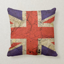 Grungy BRITISCHE Flagge (Gewerkschafts-Jack)