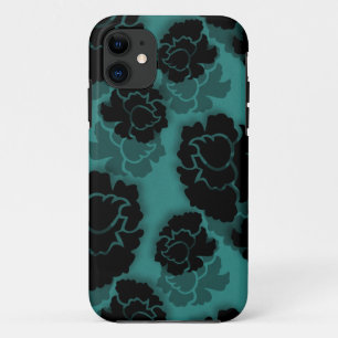 Grungy Floral Decadence BT iPhone 5 Fall, Aquamari Case-Mate iPhone Hülle