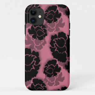 Grungy Floral Decadence BT iPhone 5 Fall, Rosa Case-Mate iPhone Hülle