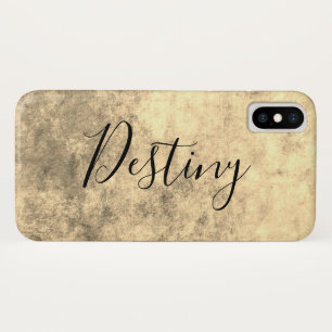 Grungy-Gold-Textur Case-Mate iPhone Hülle