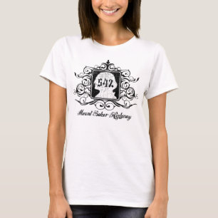 Grungy grafisches Hwy 542 T-Shirt