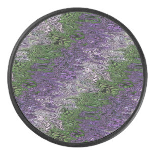 Grungy Groovy Funky Trippy Genderqueer Stolz Eishockey Puck