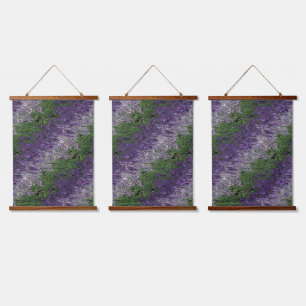 Grungy Groovy Funky Trippy Genderqueer-Stolz Wandteppich Mit Holzrahmen