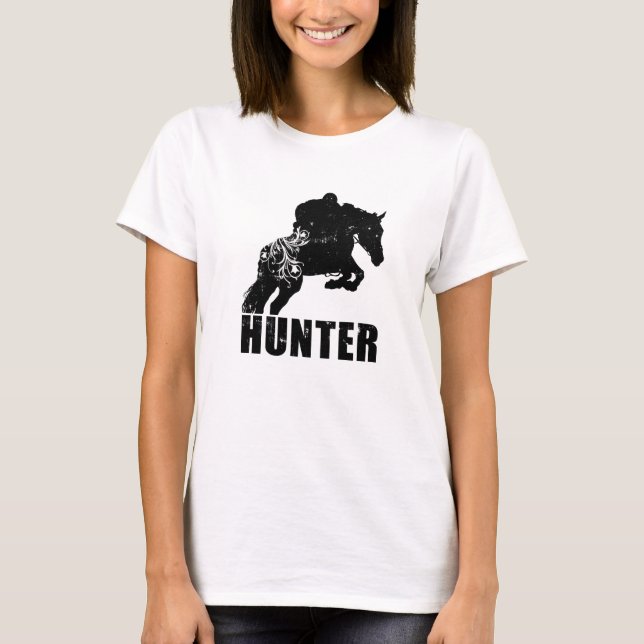 Grungy Jäger-/Pullover-T-Shirt T-Shirt (Vorderseite)