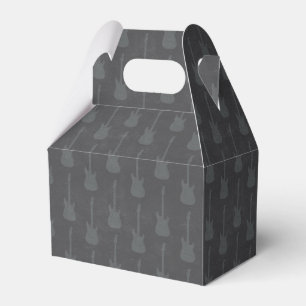 Grungy Klassische E-Gitarre Polka-Punkte tonal gra Geschenkschachtel