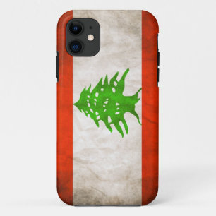 Grungy Libanon Flag Case-Mate iPhone Hülle
