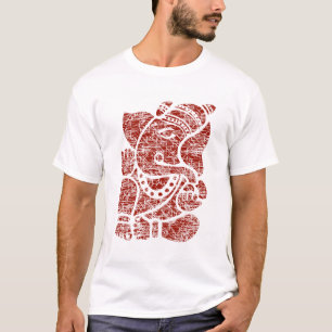 Grungy Lord Ganesha Sign T-Shirt