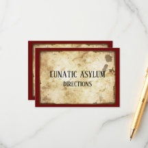 Grungy Lunatic Asylum Birthday Party