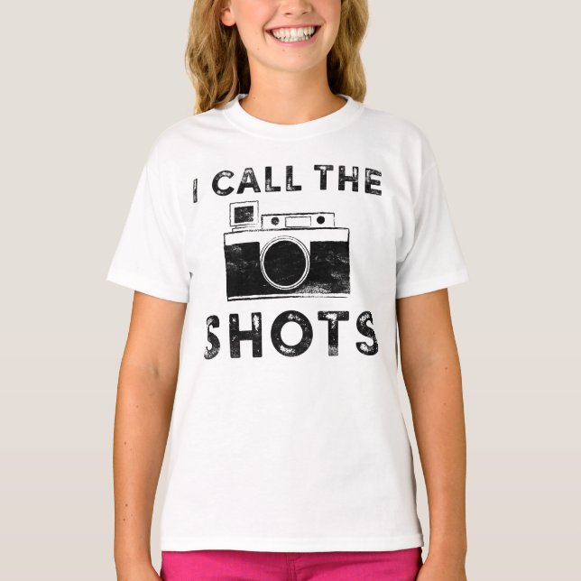 Grungy nenne ich das Fotografen-Design T-Shirt (Vorderseite)