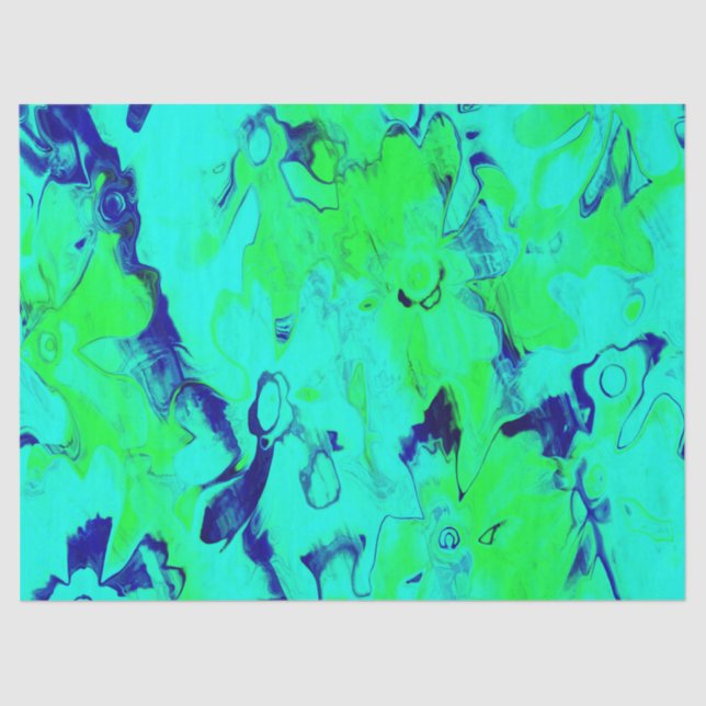 Grungy-Painted-Florals-13-Tissue Seidenpapier (Vorderseite)