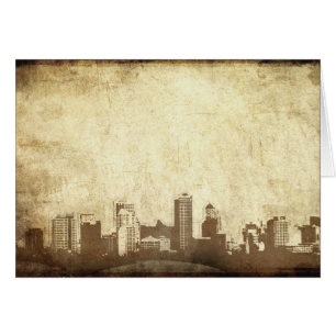 Grungy Stadthintergrund