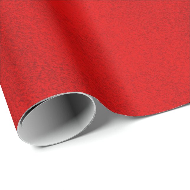 Grungy Styled Schmierer Rot Geschenkpapier (Rolleneckpunkt)