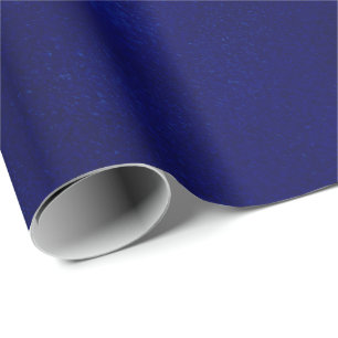 Grungy Styled Smudge Dunkelblau Geschenkpapier