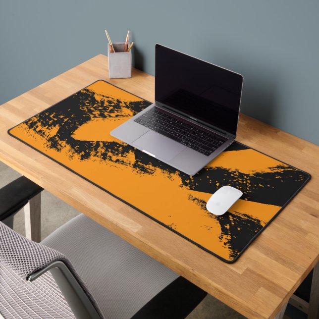 Grungy Urban Texture Large Mouse Pad | Dark Aesthe Schreibtischunterlage (Büro 2)
