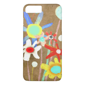 grungy Vintag gestörte Blüte Case-Mate iPhone Hülle