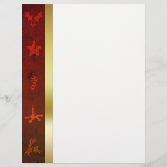 Grungy Vintag Gold Christmas (Vorderseite)