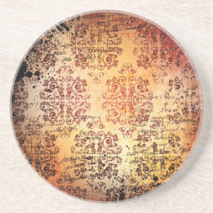 grungy Vintager Untersetzer