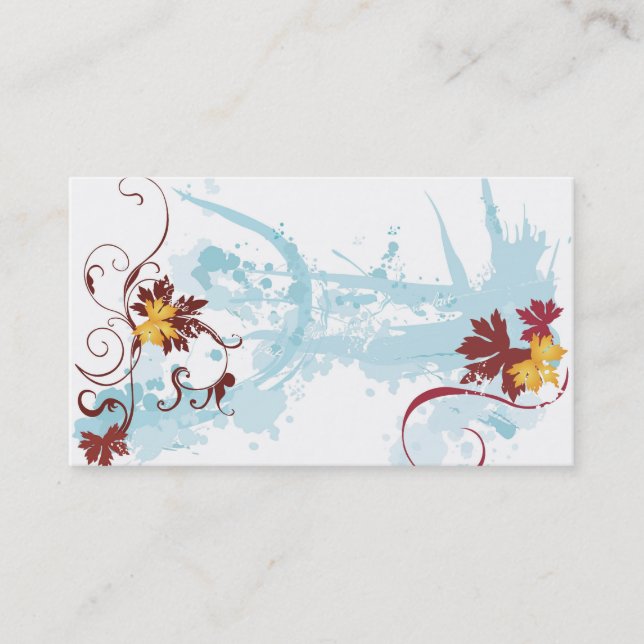 Grungy Visitenkarte (Vorderseite)