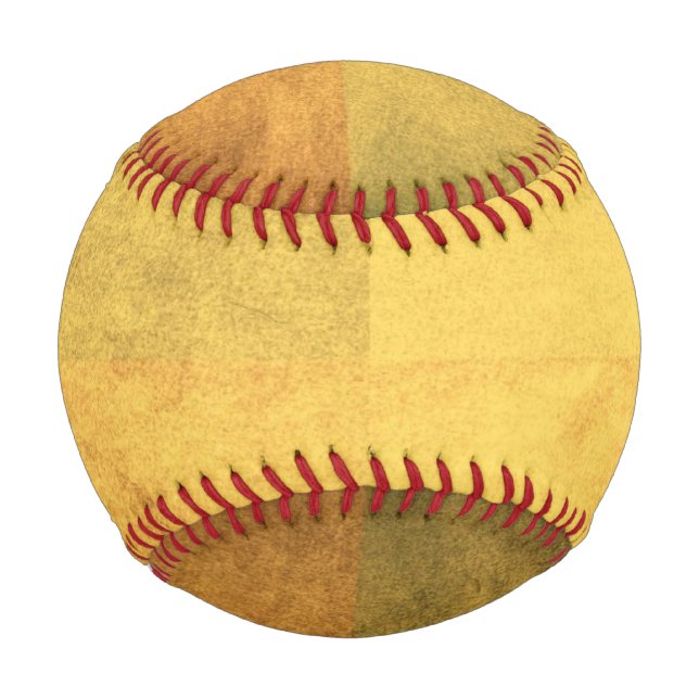 grungy wasserfarbige Grafik abstrakt 2 Baseball (Vorderseite)