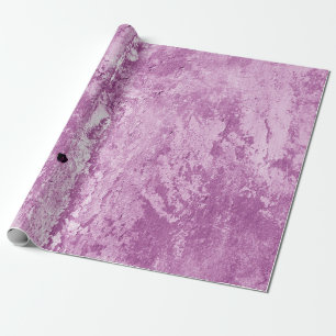 Grungy Zementwandtextur im lila Ton. Abstrac Geschenkpapier