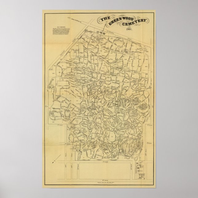 Grünholz-Friedhof Poster (Vorne)