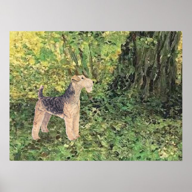 Grünholz Poster (Vorne)