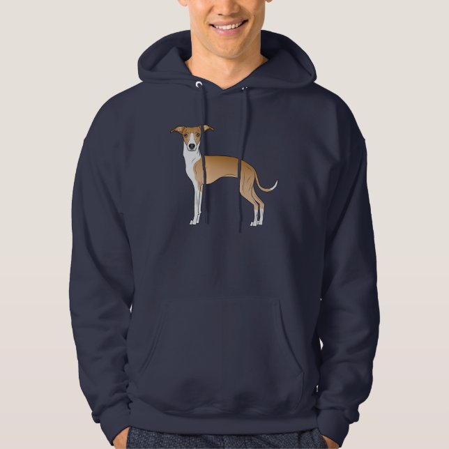 Grünhuhnhund-Hund Hoodie (Vorderseite)