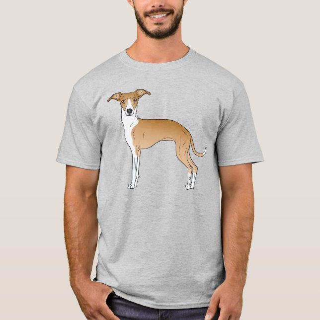 Grünhuhnhund-Hund T-Shirt (Vorderseite)
