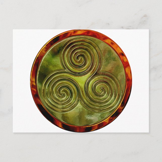 Grünkele Postkarte (Vorderseite)