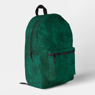 Grünleder Bedruckter Rucksack