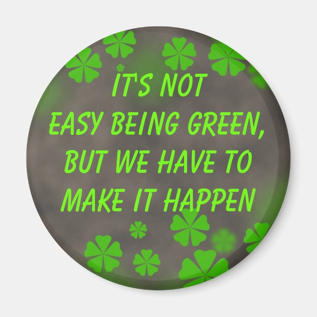 Grünmagnet Magnet (Vorne)