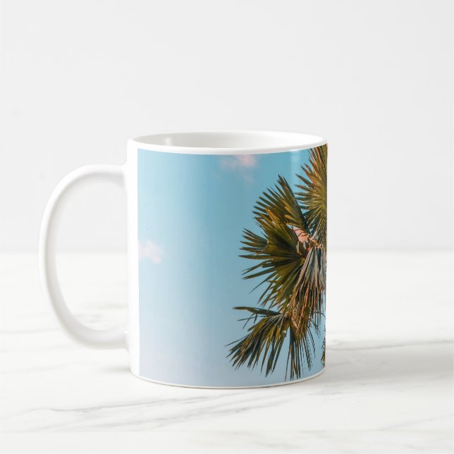 Grünpalme Kaffeetasse (Links)