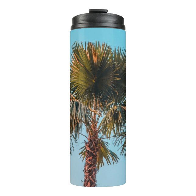 Grünpalme Thermosbecher (Vorderseite)